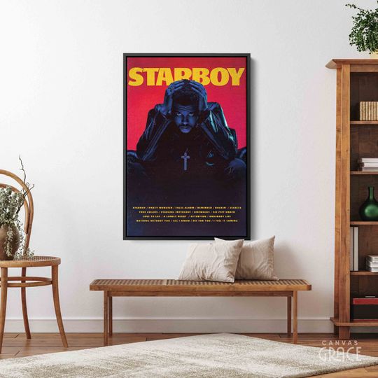 Weeknds Starboy Poster