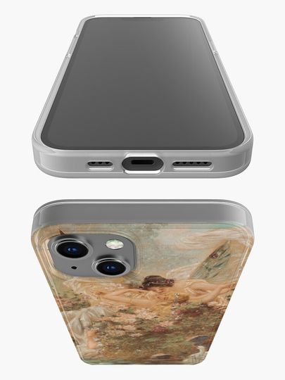sapphic renaissance painting iPhone Case