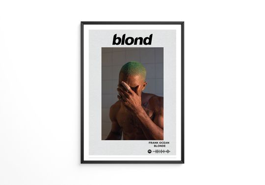 Frank Ocean - Blond Album Poster
