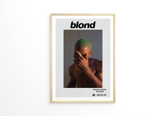 Frank Ocean - Blond Album Poster