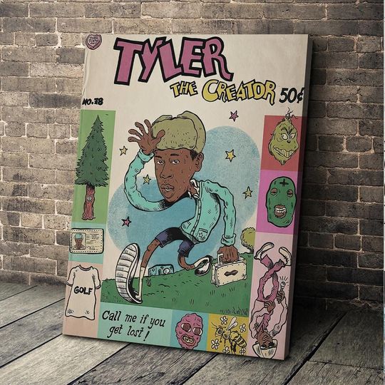 Tyler The Creator Comic Poster