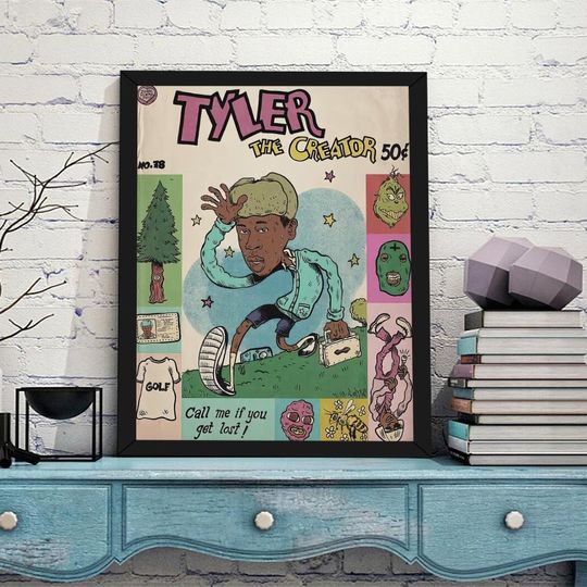 Tyler The Creator Comic Poster