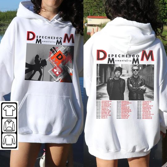 2023 Depeche Mode Memento Mori World Tour T-Shirt