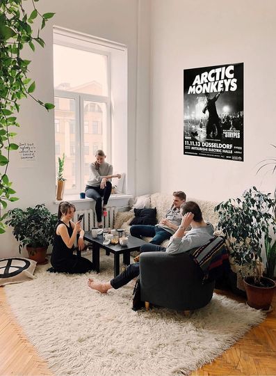 Arctic Monkeys Art Book Poster, Arctic Monkeys Album, Arctic Monkeys Band, Arctic Monkeys Music Tour Poster