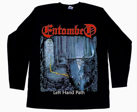 entombed left hand path'90 t-shirt