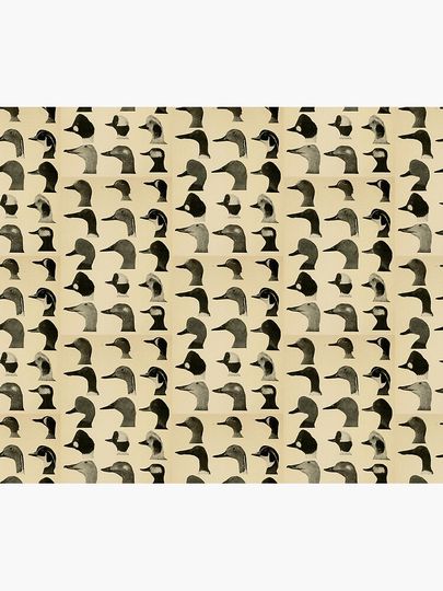 Vintage Duck Heads Shower Curtain
