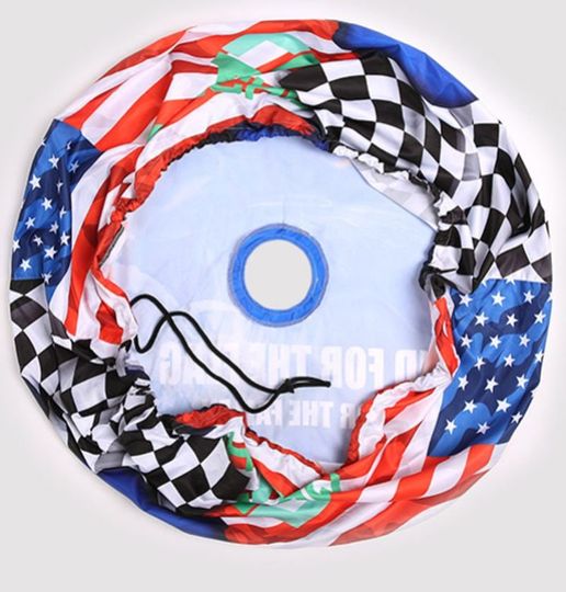 Boston Terrier Dog Spare Tire Cover