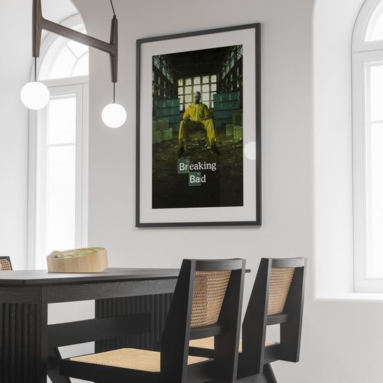 Breaking Bad TV Show Poster, Breaking Bad, Movie Poster