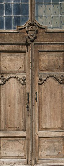 Old Door Mural, Self Adhesive Door Decal Stickers