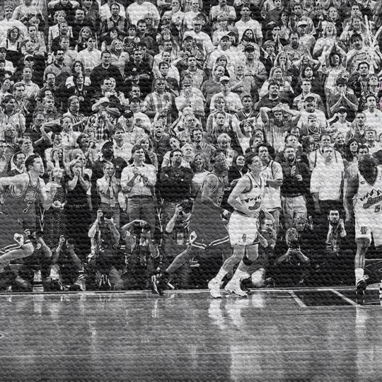 Michael Jordan Last Shot Tapestry,  Basketball Tapestry