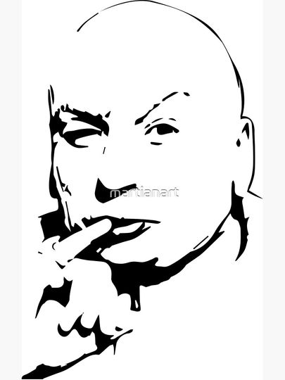 Austin Powers - Dr Evil Premium Matte Vertical Poster