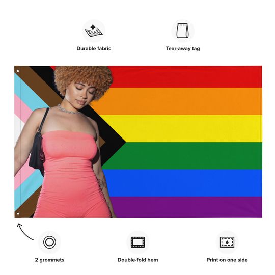 Ice Spice | Pride Flag / Tapestry
