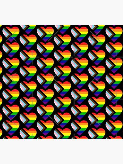 Progress Pride Flag Heart Socks
