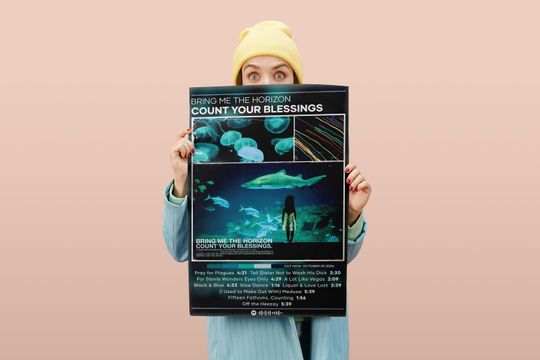 Bring Me the Horizon Poster | Count Your Blessings Poster