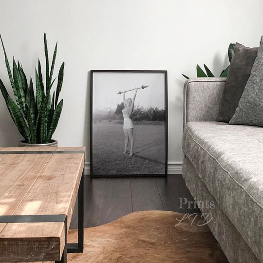 Marilyn Monroe At The Gym Marilyn Poster