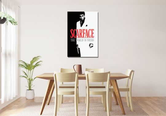Scarface Poster Al Pacino Movie Poster