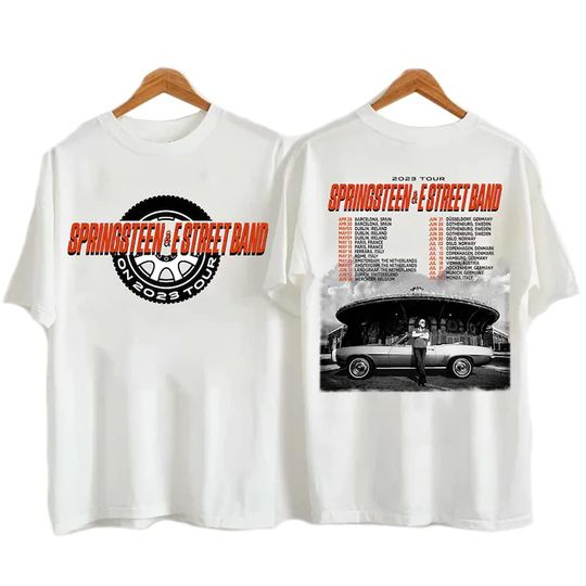 Bruce Springsteen and The E Street Band 2023 Tour Shirt, Bruce Springsteen 2023 Concert Shirt