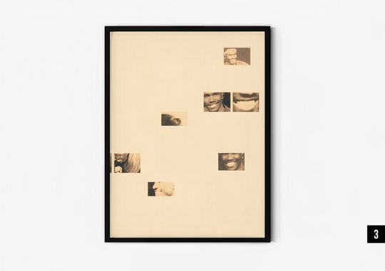 Frank Ocean blond music artist poster