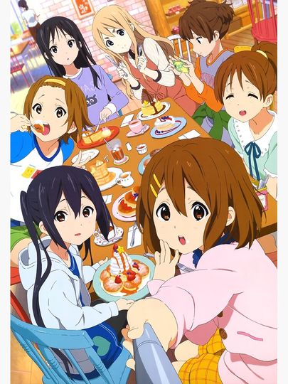 K-On! - Group Premium Matte Vertical Poster