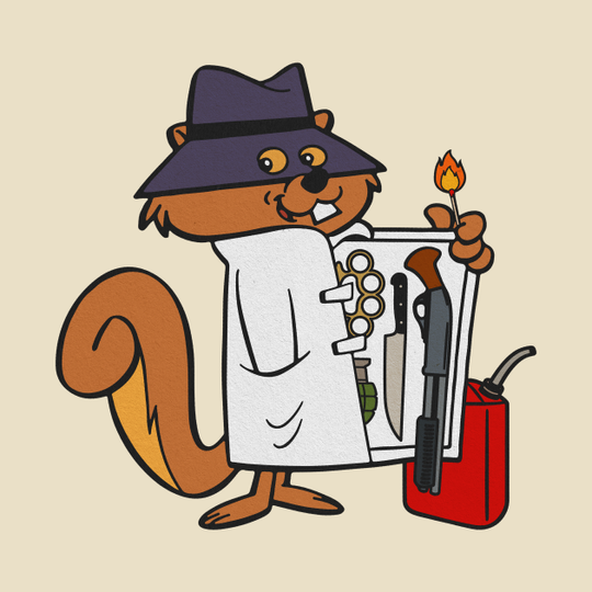 The Crackdown - Secret Squirrel - T-Shirt