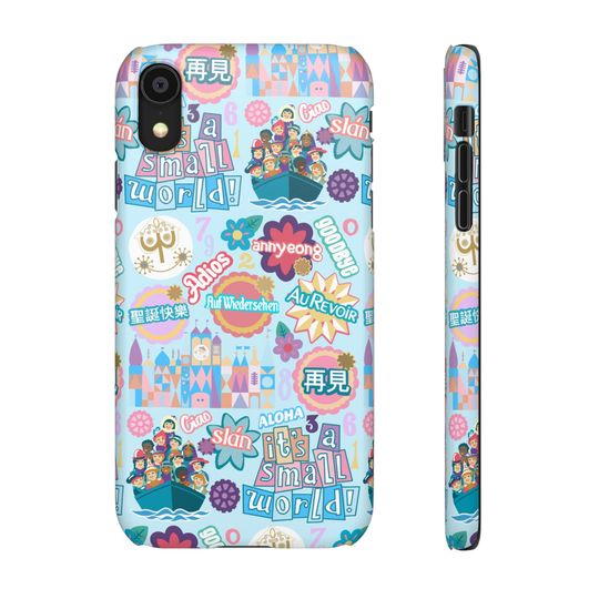 Disney Inspired iPhone Case - Its a Small World | Disney Phone Accessories