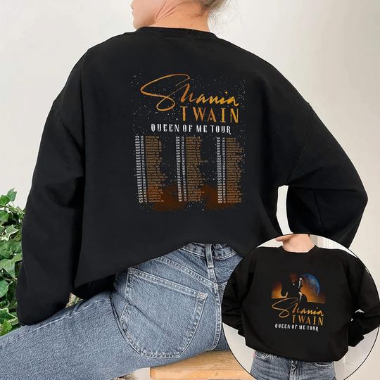 Shania Twain Queen Of Me Tour 2023 Vintage back Shirt