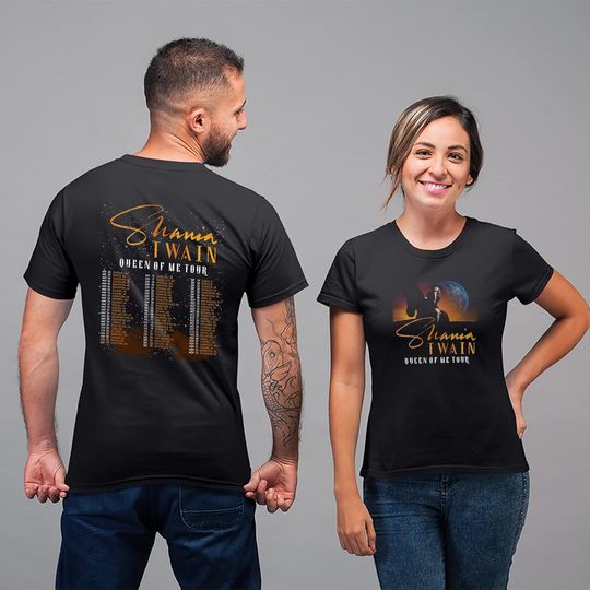 Shania Twain Queen Of Me Tour 2023 Vintage back Shirt