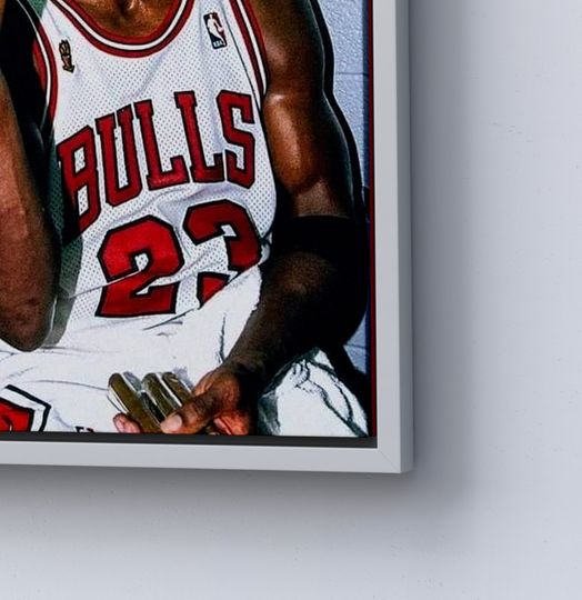 Michael Jordan Poster - Vintage Michael Jordan Cigar Photo