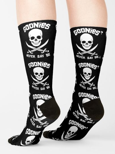 Goonies Never Say Die Socks