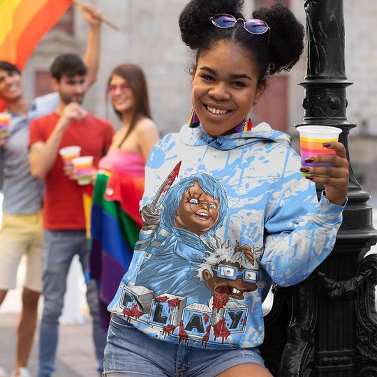 Chucky Chuckie Kills Unisex Sneaker 3D Tshirt