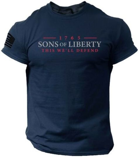 Son Of Liberty, 2nd Amendment distressed 3D T-Shirt