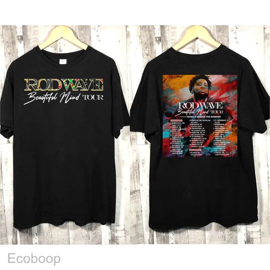 Rod Wave Beautiful Mind 2022 Tour Hoodie