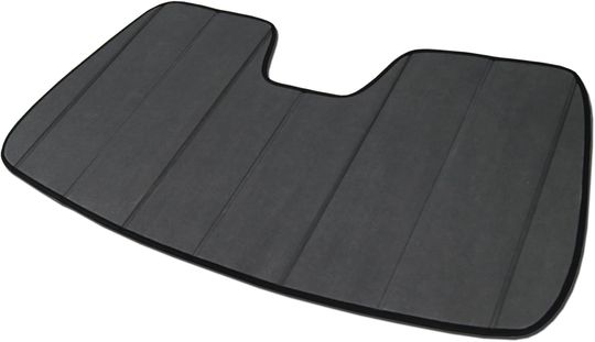 Tuningpros Fit Car Windshield Sun Shade Protector, Sunshade Visor Silver & Grey