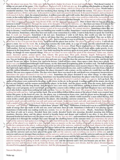 Minecraft´s Final Poem / The End Poem Premium Matte Vertical Poster