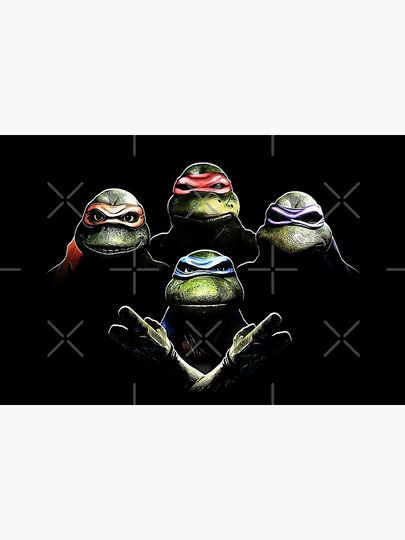 Queen Ninja Turtles Bath Mat