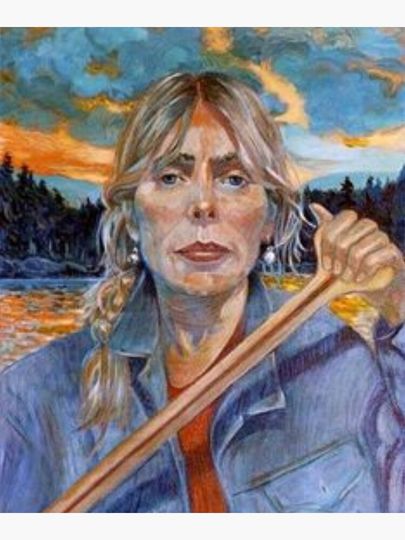 Joni Mitchell Premium Matte Vertical Poster