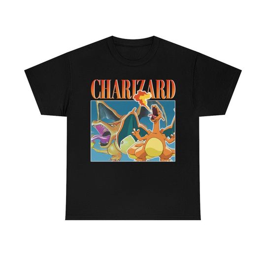 CHARIZARD Vintage t-shirt - 90s bootleg retro t-shirt