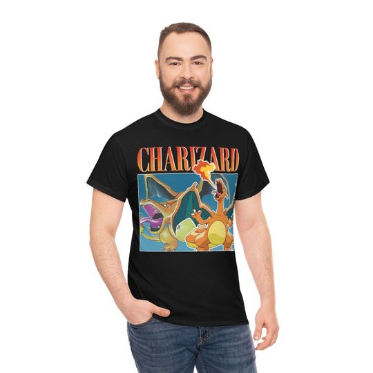 CHARIZARD Vintage t-shirt - 90s bootleg retro t-shirt