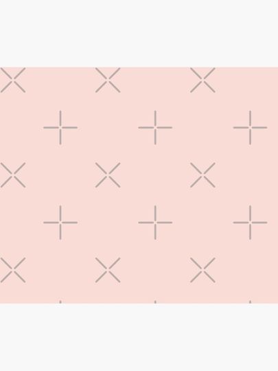 Apricot Pink Solid Color Shower Curtain