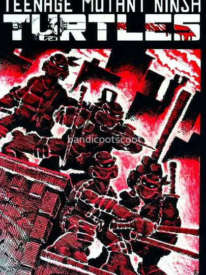 Teenage Mutant Ninja Turtles First Comic #1 iPhone Case