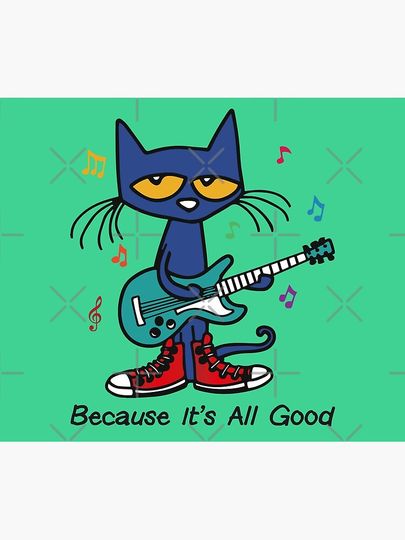 Pete the cat Shower Curtain