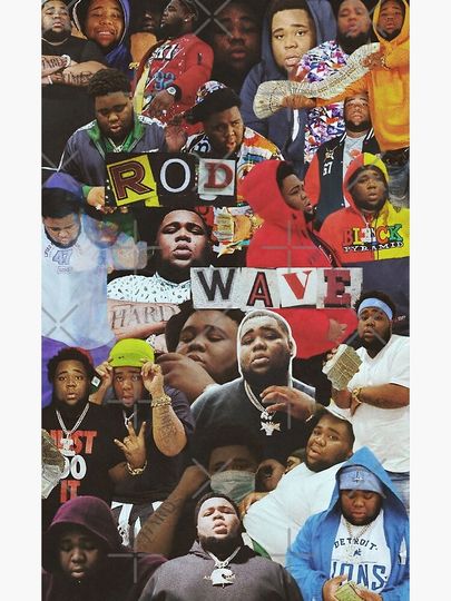 Rod Wave Poster Unique Music Print for Living Room