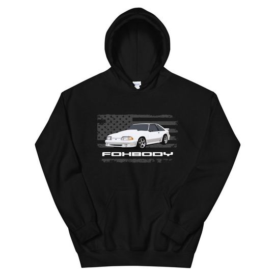 Foxbody Ford Mustan Hoodie
