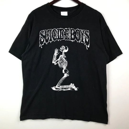Vintage 90s Suicideboys Skeleton T- Shirt