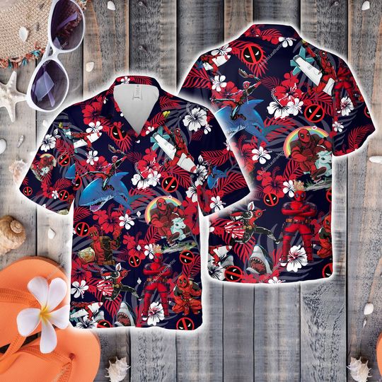 Deadpool Hawaiian Shirt