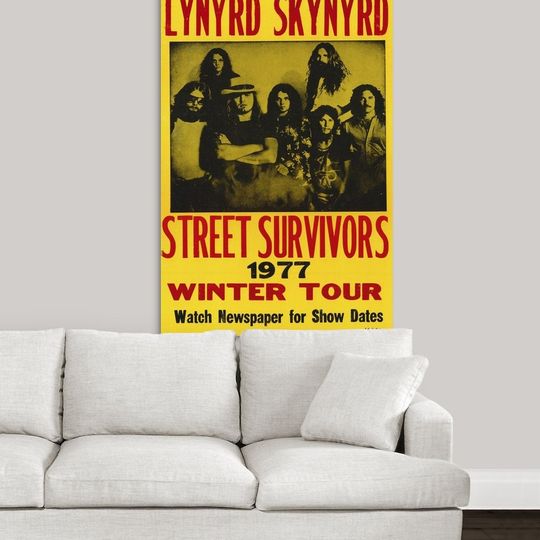 Lynyrd Skynyrd - (1978) Vintage Tour Poster