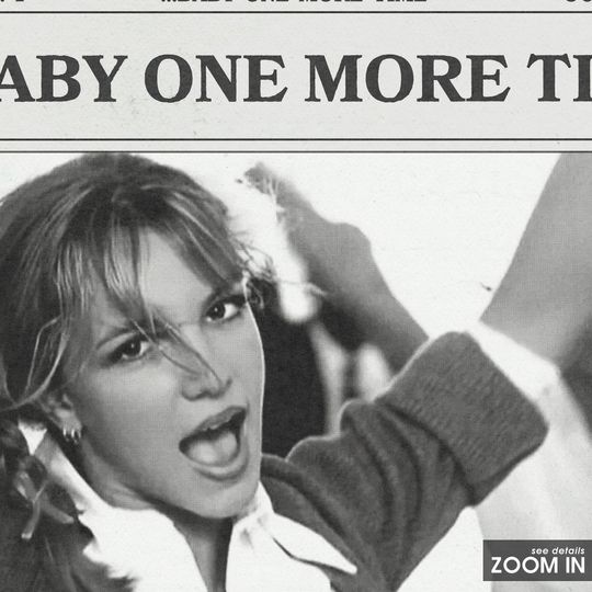 Britney Spears Poster, Baby One More Time Poster
