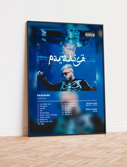 Album Poster Paradise by Hamza Poster