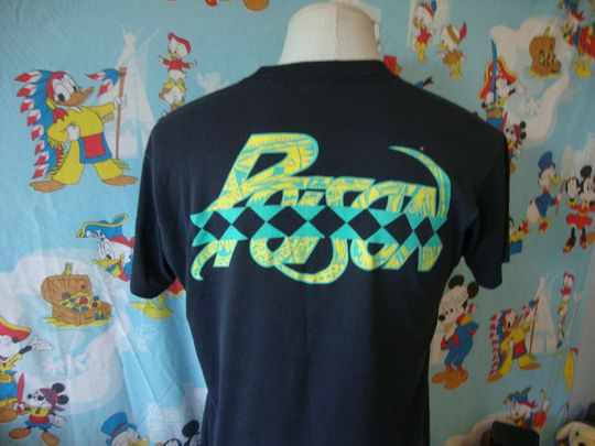 Vintage 80's POISON Live 1988 Tour band tee concert T Shirt