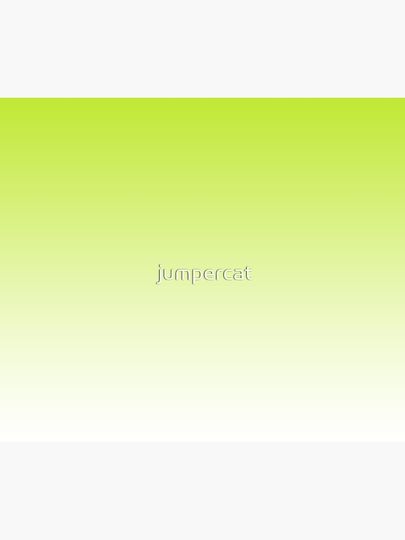 Lime Green Light Ombre Shower Curtain